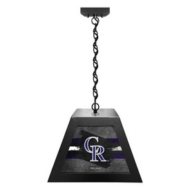 Colorado Rockies Pendant Box Light by Holland Bar Stool Company
