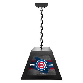 Chicago Cubs Pendant Box Light by Holland Bar Stool Company