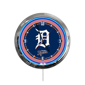 Detroit Tigers 16" LED Wall Clock, ClkL16MLBDet