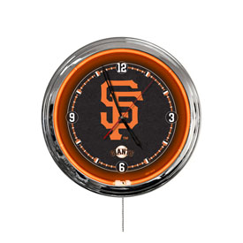 San Francisco Giants 16" LED Wall Clock, ClkL16MLBSFG