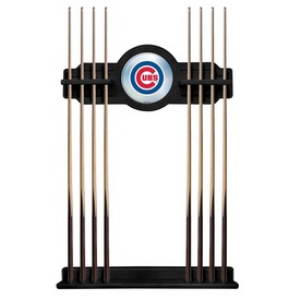 Chicago Cubs Solid Wood Cue Rack by Holland Bar Stool, AGS-CueBKMLBCub Chicago Cubs Solid Wood Cue Rack by Holland Bar Stool, AGS-CueBKMLBCub