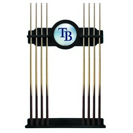 Tampa Bay Rays Solid Wood Cue Rack by Holland Bar Stool, AGS-CueBKMLBTam Tampa Bay Rays Solid Wood Cue Rack by Holland Bar Stool, AGS-CueBKMLBTam
