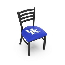 L00418 Black Wrinkle Kentucky "UK" Stationary Chair with Ladder Style Back by Holland Bar Stool Co., L00418UKY-UK