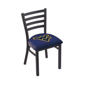 L00418 Black Wrinkle West Virginia Stationary Chair with Ladder Style Back by Holland Bar Stool Co., L00418WestVA