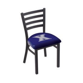 L00418 Black Wrinkle Xavier Stationary Chair with Ladder Style Back by Holland Bar Stool Co., L00418Xavier