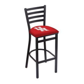 L004 Houston 25" Stationary Counter Stool with Black Wrinkle Finish, L00425Houston