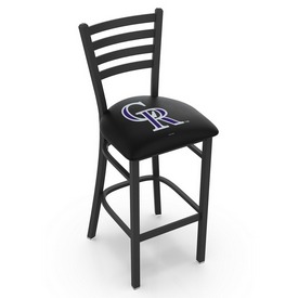 L004 Colorado Rockies Stool with Black Wrinkle Finish by HBS, AGS-L00425MLBCol L004 Colorado Rockies Stool with Black Wrinkle Finish by HBS, AGS-L00425MLBCol