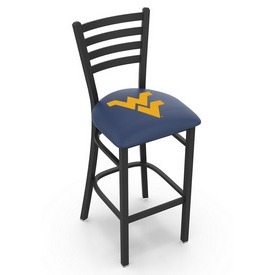 L004 West Virginia 25" Stationary Counter Stool with Black Wrinkle Finish, L00425WestVA