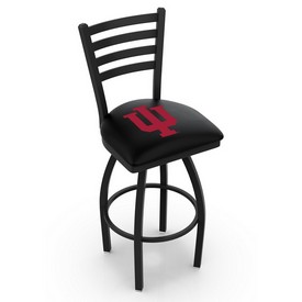 L014 Indiana Swivel Stool with Black Wrinkle Finish, L014IndnaU