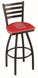 L014 North Carolina State Swivel Stool with Black Wrinkle Finish, L014NCarSt L014 North Carolina State Swivel Stool with Black Wrinkle Finish, L014NCarSt