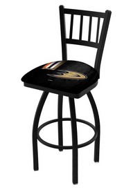 L018 Anaheim Ducks Swivel Stool with Black Wrinkle Finish, L018-03AnaDks L018 Anaheim Ducks Swivel Stool with Black Wrinkle Finish, L018-03AnaDks