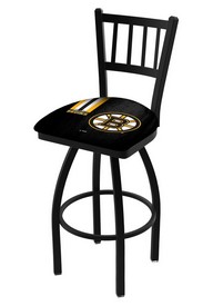 L018 Boston Bruins Swivel Stool with Black Wrinkle Finish, L018-03BosBru L018 Boston Bruins Swivel Stool with Black Wrinkle Finish, L018-03BosBru