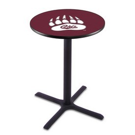 L211 - Black Wrinkle Montana Pub Table by Holland Bar Stool Co.