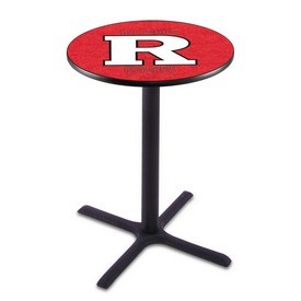 L211 - Black Wrinkle Rutgers Pub Table by Holland Bar Stool Co. L211 - Black Wrinkle Rutgers Pub Table by Holland Bar Stool Co.