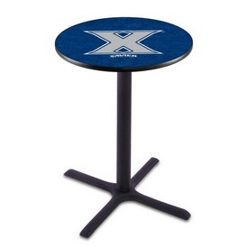 L211 - Black Wrinkle Xavier Pub Table by Holland Bar Stool Co.
