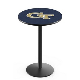 L214 - Georgia Tech Pub Table by Holland Bar Stool Co., L214BGATech L214 - Georgia Tech Pub Table by Holland Bar Stool Co., L214BGATech