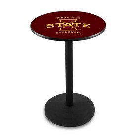 L214 - Iowa State Pub Table by Holland Bar Stool Co., L214BIowaSt L214 - Iowa State Pub Table by Holland Bar Stool Co., L214BIowaSt