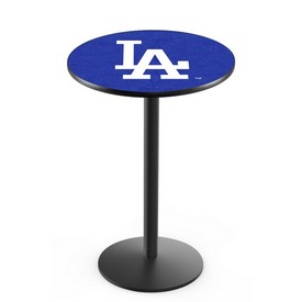 L214 Los Angeles Dodgers Pub Table by HBS, AGS-L214B3630MLBLAD L214 Los Angeles Dodgers Pub Table by HBS, AGS-L214B3630MLBLAD