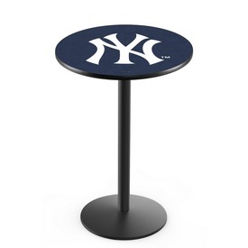 L214 New York Yankees Pub Table by HBS, AGS-L214B3630MLBNYY L214 New York Yankees Pub Table by HBS, AGS-L214B3630MLBNYY