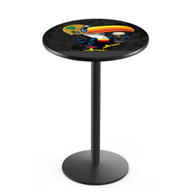 L214 Notre Dame - Guinness (Toucan) Pub Table with Black Wrinkle Finish by Holland Bar Stool Co., AGS-L214B3630ND-Guin-Tcn L214 Notre Dame - Guinness (Toucan) Pub Table with Black Wrinkle Finish by Holland Bar Stool Co., AGS-L214B3630ND-Guin-Tcn