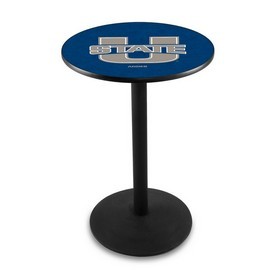 L214 - Utah State Pub Table by Holland Bar Stool Co., L214BUtahSt L214 - Utah State Pub Table by Holland Bar Stool Co., L214BUtahSt