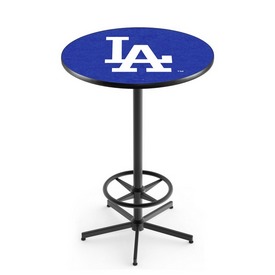 L216 Los Angeles Dodgers Pub Table by HBS, AGS-L216B4230MLBLAD L216 Los Angeles Dodgers Pub Table by HBS, AGS-L216B4230MLBLAD