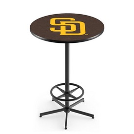 L216 San Diego Padres Pub Table by HBS, AGS-L216B4230MLBSDP L216 San Diego Padres Pub Table by HBS, AGS-L216B4230MLBSDP
