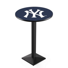 L217 New York Yankees Pub Table by HBS, AGS-L217B3630MLBNYY L217 New York Yankees Pub Table by HBS, AGS-L217B3630MLBNYY