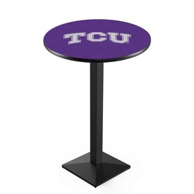 L217 - TCU Pub Table by Holland Bar Stool Co., L217BTexChr L217 - TCU Pub Table by Holland Bar Stool Co., L217BTexChr