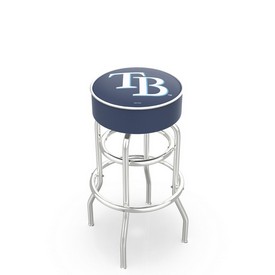 L7C1 Tampa Bay Rays Doubleing Swivel Stool with Chrome Finish by HBS, AGS-L7C125MLBTam L7C1 Tampa Bay Rays Doubleing Swivel Stool with Chrome Finish by HBS, AGS-L7C125MLBTam