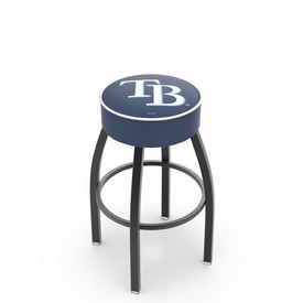 L8B1 Tampa Bay Rays Swivel Stool with Black Wrinkle Finish by HBS, AGS-L8B125MLBTam L8B1 Tampa Bay Rays Swivel Stool with Black Wrinkle Finish by HBS, AGS-L8B125MLBTam