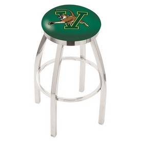 L8C2C - Chrome Vermont Swivel Bar Stool with Accent Ring by Holland Bar Stool Company