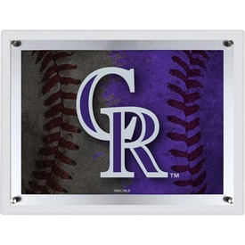 Colorado Rockies Backlit LED Sign by Holland Bar Stool Company, AGS-LBLedA-A4MLBCol Colorado Rockies Backlit LED Sign by Holland Bar Stool Company, AGS-LBLedA-A4MLBCol