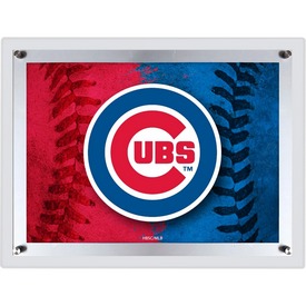 Chicago Cubs Backlit LED Sign by Holland Bar Stool Company, AGS-LBLedA-A4MLBCub Chicago Cubs Backlit LED Sign by Holland Bar Stool Company, AGS-LBLedA-A4MLBCub