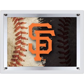 San Francisco Giants Backlit LED Sign by Holland Bar Stool Company, AGS-LBLedA-A4MLBSFG San Francisco Giants Backlit LED Sign by Holland Bar Stool Company, AGS-LBLedA-A4MLBSFG