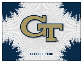 Georgia Tech Logo Canvas by Holland Bar Stool Company