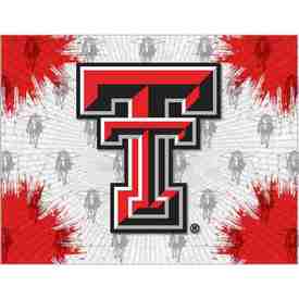 Texas Tech Logo Canvas by Holland Bar Stool Company