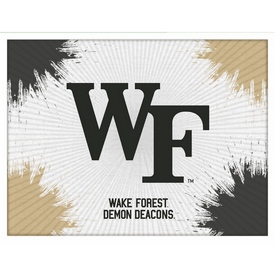 Wake Forest Logo Canvas by Holland Bar Stool Company