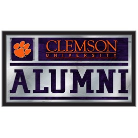 Clemson Alumni Mirror by Holland Bar Stool Co., MAlumClmson