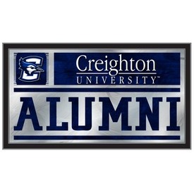 Creighton Alumni Mirror by Holland Bar Stool Co., MAlumCrghtn