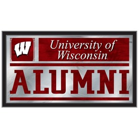 Wisconsin Alumni Mirror by Holland Bar Stool Co., MAlumWiscon