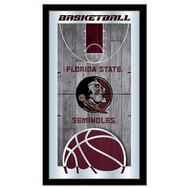 Florida State 15" x 26" Basketball Mirror by Holland Bar Stool Company, MBsktFlorSt