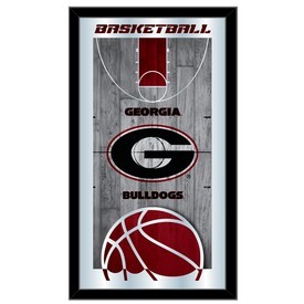 Georgia 15" x 26" Basketball Mirror by Holland Bar Stool Company, MBsktGA-Un