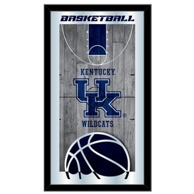 Kentucky 15" x 26" Basketball Mirror by Holland Bar Stool Company, MBsktKentky