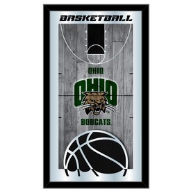 Ohio University 15" x 26" Basketball Mirror by Holland Bar Stool Company, MBsktUnivOH
