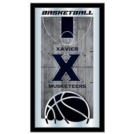 Xavier 15" x 26" Basketball Mirror by Holland Bar Stool Company, MBsktXavier