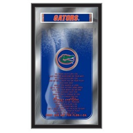 Florida 26" x 15" Fight Song Mirror by Holland Bar Stool Company, MFghtFlorUn