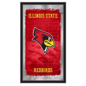 Illinois State 15" x 26" Football Mirror by Holland Bar Stool Company, MFtblIllStU