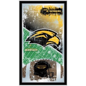 Southern Miss 15" x 26" Football Mirror by Holland Bar Stool Company, MFtblSouMis