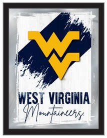 West Virginia University Logo Wall Mirror, MLogo08WestVA